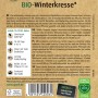 Sperli Bio Winterkresse Barbarakraut Samenpackung. Winterharte Salatpflanze für Beet und Kübel.