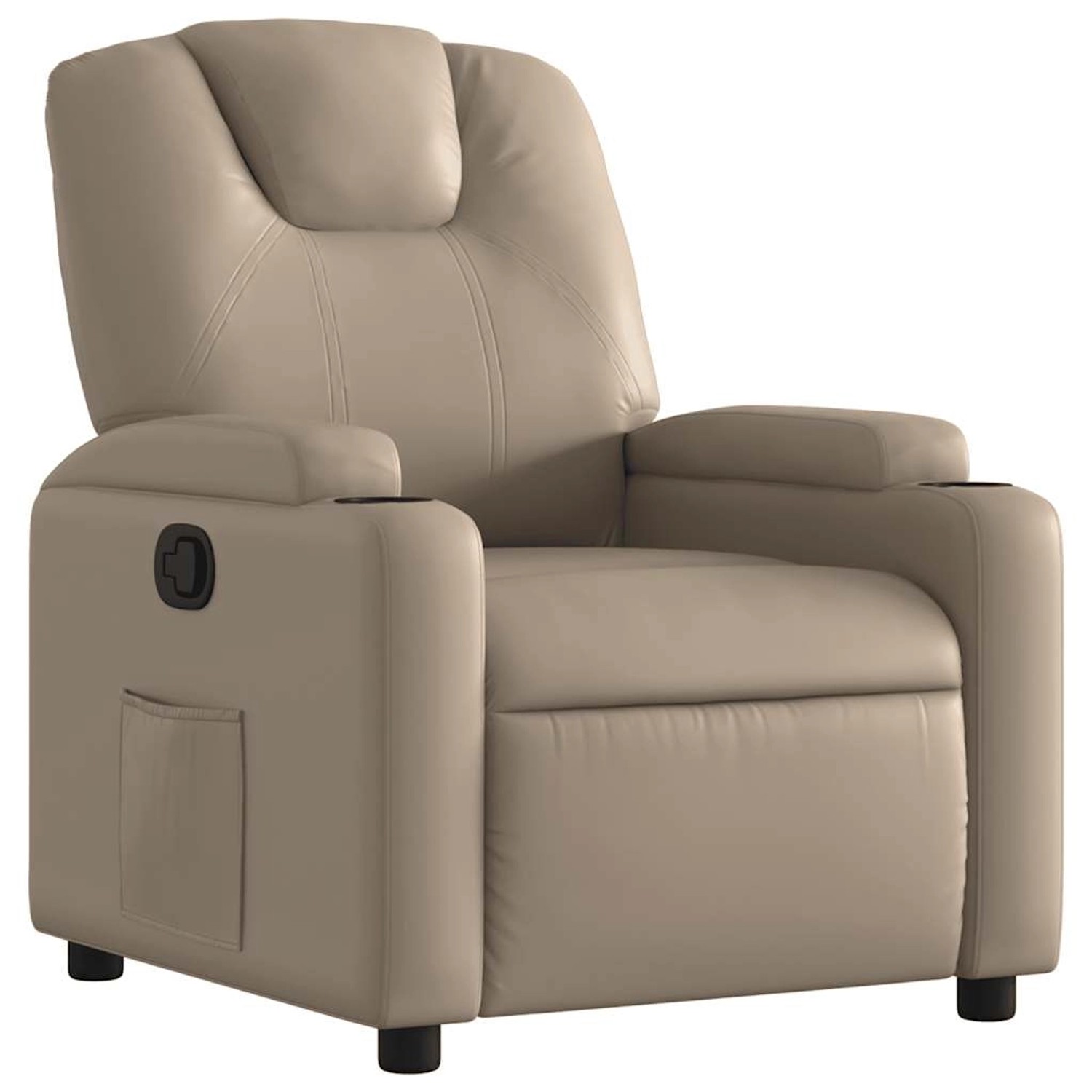 vidaXL Relaxsessel Cappuccino-Braun Kunstleder 372395 günstig online kaufen