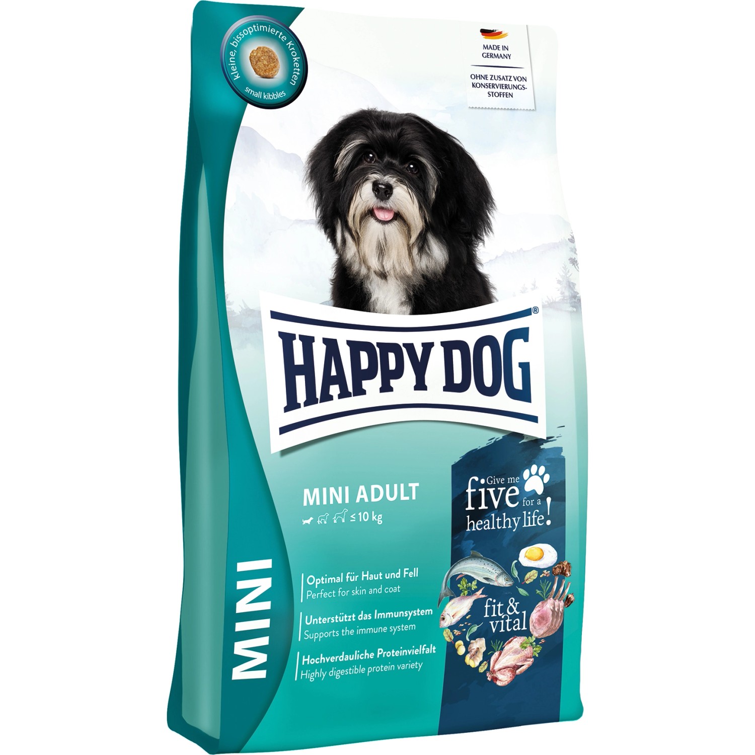 Happy Dog Hunde-Trockenfutter Fit & Vital Mini Adult 800 g