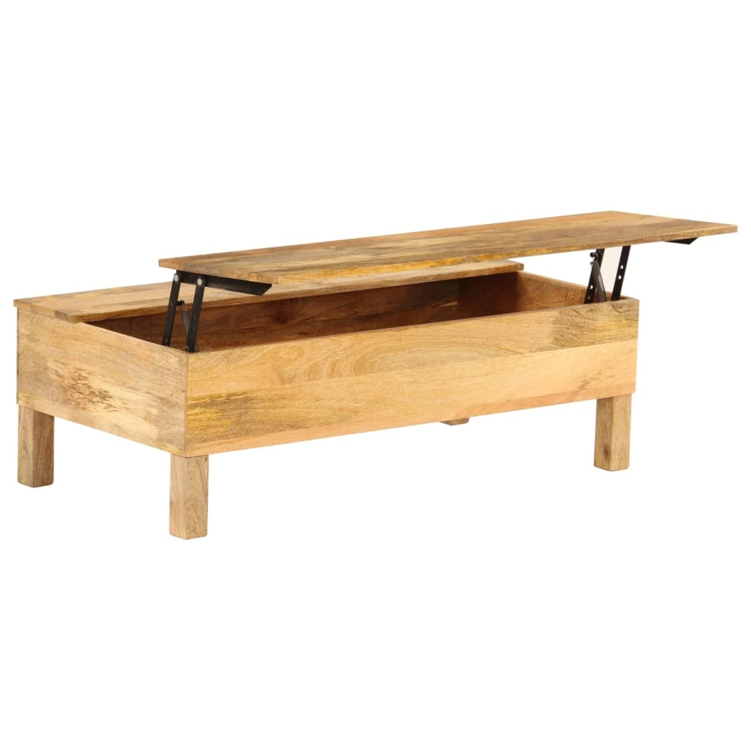 vidaXL Couchtisch Massivholz Mango 110x55x35 cm 246320 günstig online kaufen