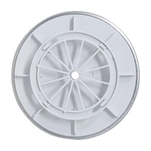 Schulte Ablauf für extra-flache Duschwanne, senkrecht, Ø 90mm, Detailansicht.