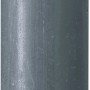 Bolsius Rustik-Kerze Shine, Ø 2,3 cm x 27 cm, schieferblau, für stimmungsvolle Beleuchtung.