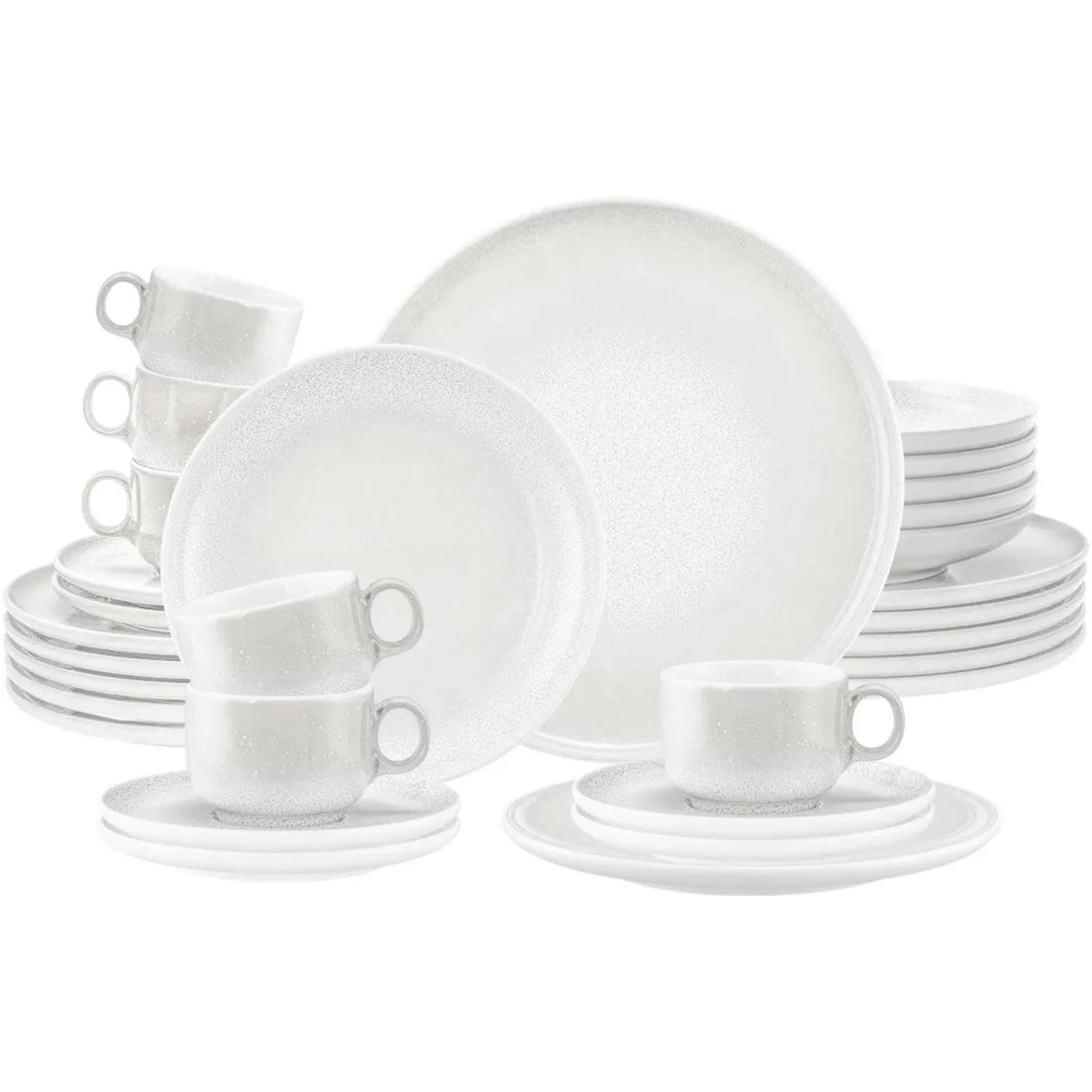 Seltmann Weiden Sento Home Kombiservice 30-teilig Aura White