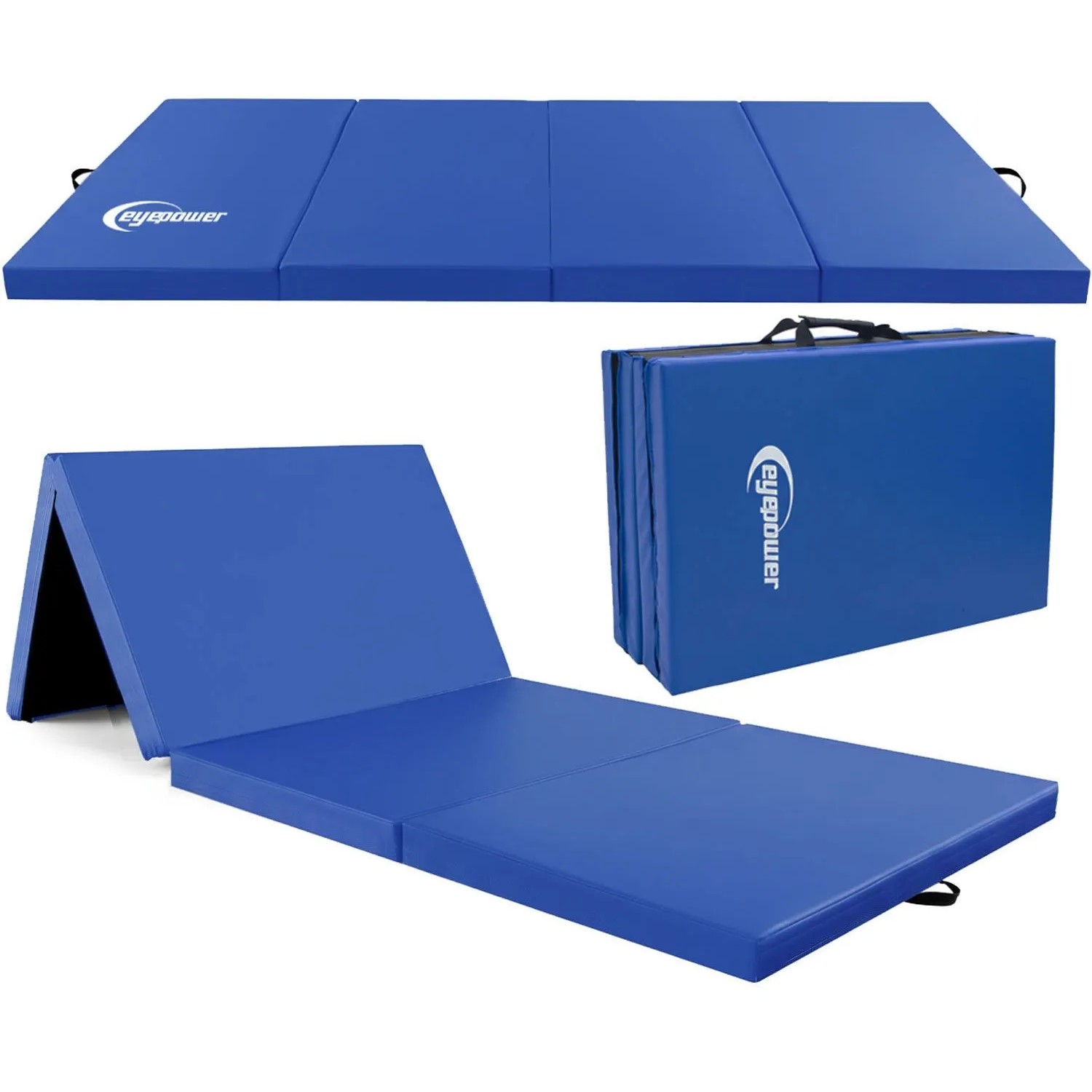 eyepower Weichbodenmatte 180 x 60 x 5 cm Blau