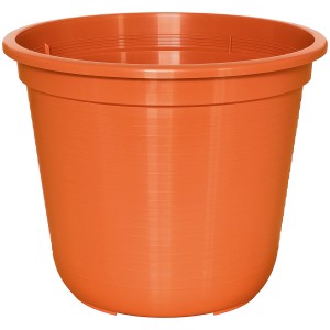 Geli Blumentopf Standard, ca. Ø 45 cm, Terrakotta, aus Kunststoff.