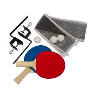 Monstershop Tischtennisplatte Zubehör: Schläger, Bälle und Netz für Spiel & Spaß.