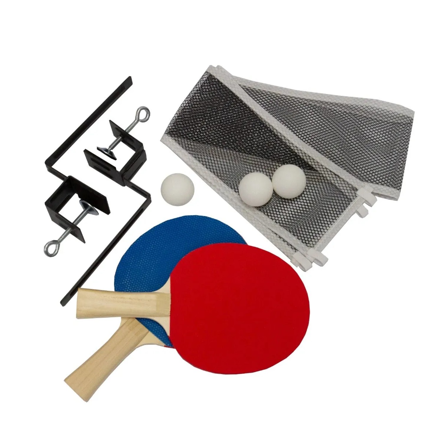 Monstershop Tischtennisplatte Zubehör: Schläger, Bälle und Netz für Spiel & Spaß.
