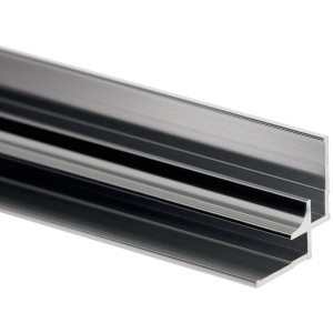 Schulte Eckverbinder in Chromoptik für Duschrückwand Decodesign, 255 cm.