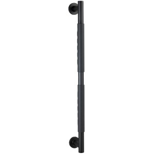 Wenko Wandhaltegriff Secura, 65,5 cm, schwarz, für mehr Sicherheit im Bad.