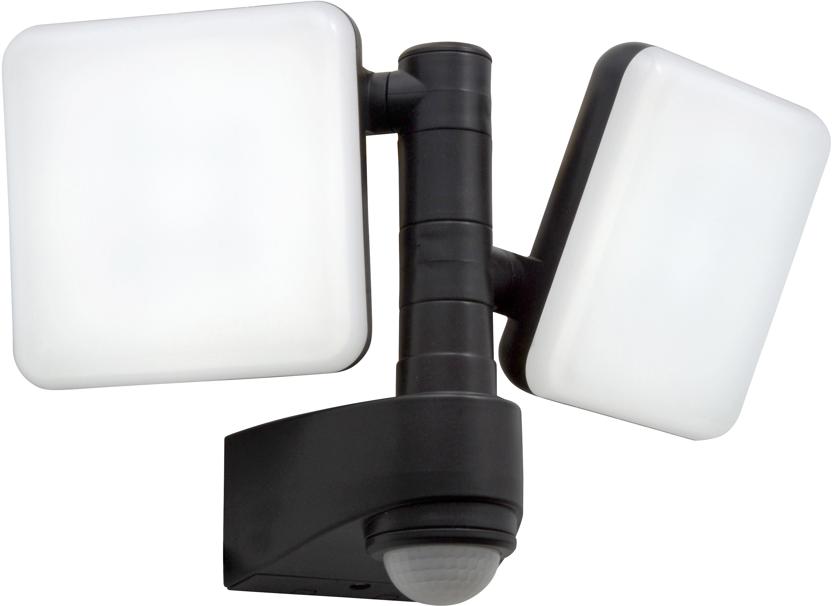 Näve LED-Wand-Außenleuchte Jaro II mit 360° Bewegungsmelder Schwarz kaufen  bei OBI