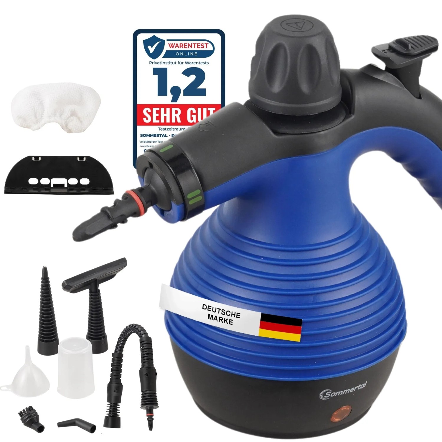 Sommertal Dampfreiniger Handgerät SC350  Kompakter Hand-Dampfreiniger günstig online kaufen