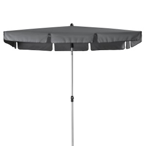 Doppler Marktschirm Active, 120x180 cm, anthrazit, mit Knickfunktion.