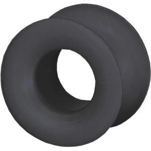 Schwarzer Neozed-Passeinsatz D02 E18, 35A für Schmelzsicherungen.