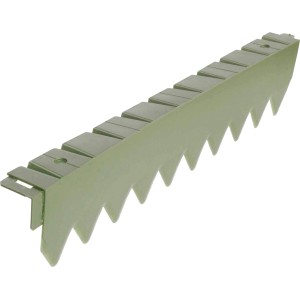 Bellissa Rasenkante Comfort, Kunststoff, 50x11cm, ohne Rand, zur einfachen Rasenbegrenzung.