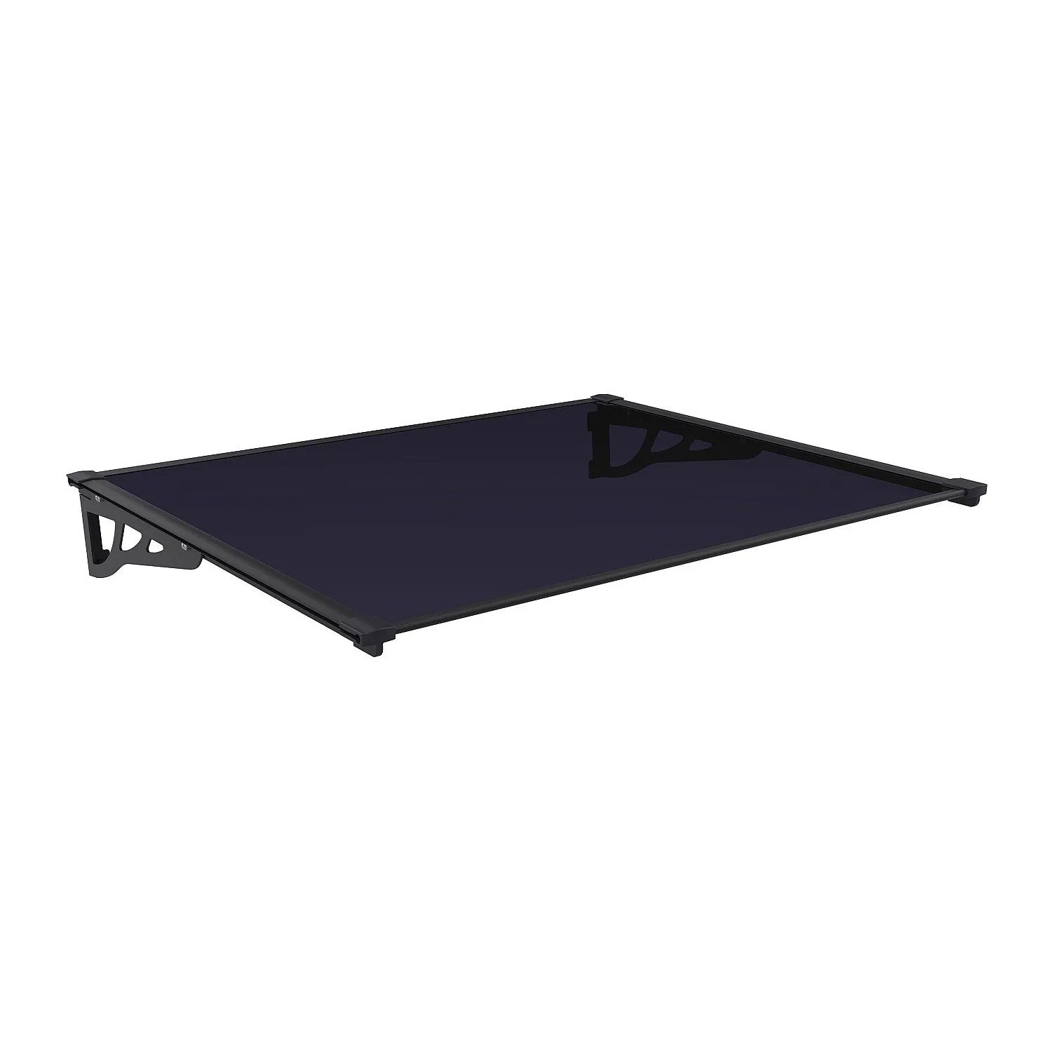 Vente-unique Türvordach Kepler Schwarz 150 cm