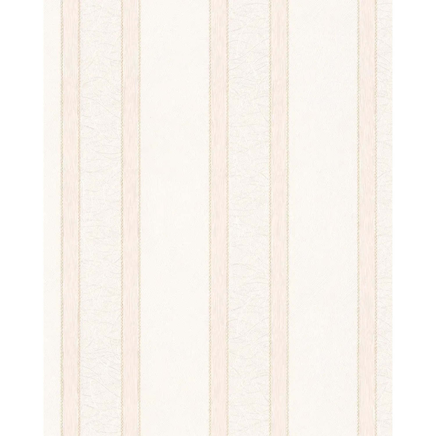Marburg Vliestapete weiß-beige, Streifen, restlos abziehbar
