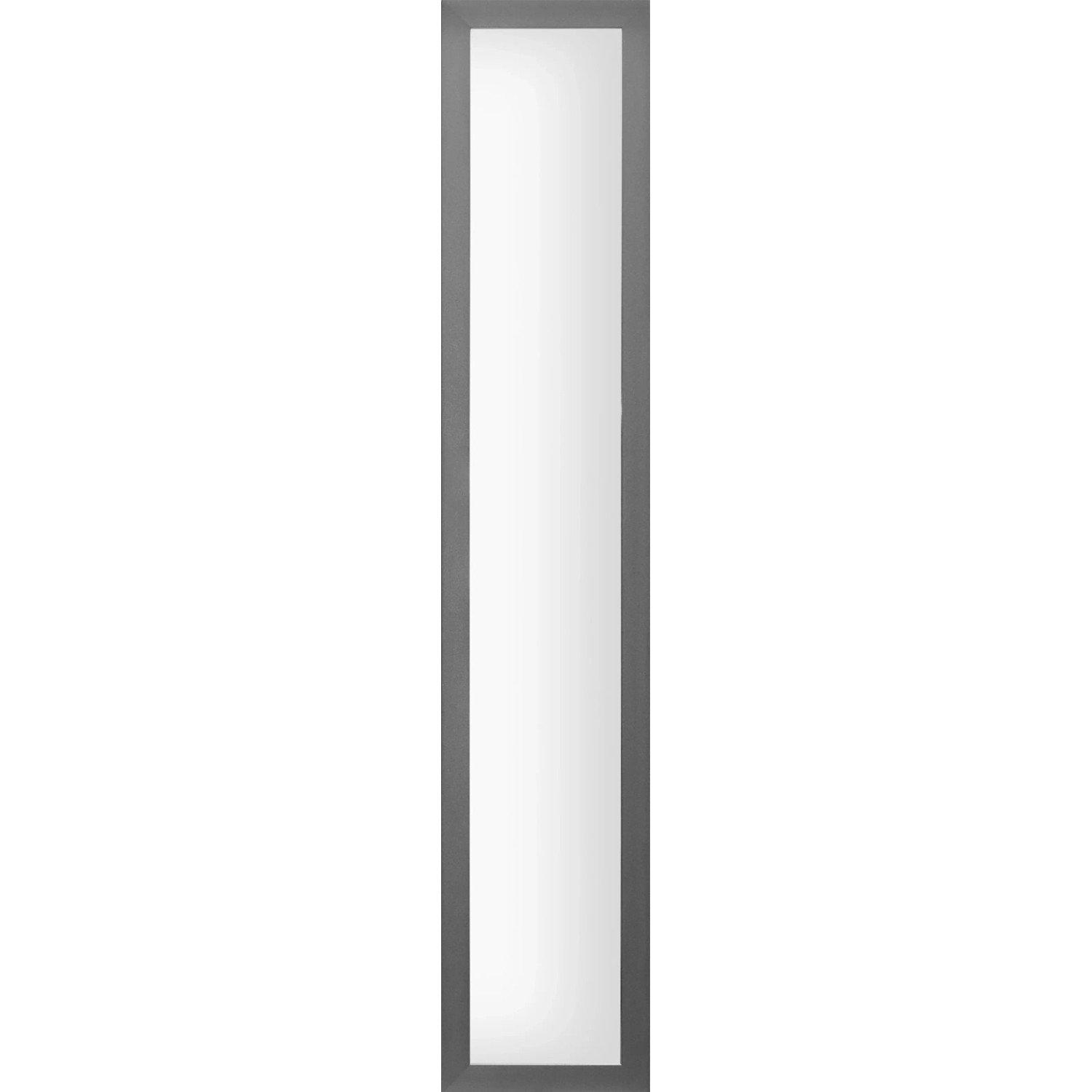 Seitenteil für Thermospace Haustür, Anthrazit, satiniertes Glas, Sondermaß