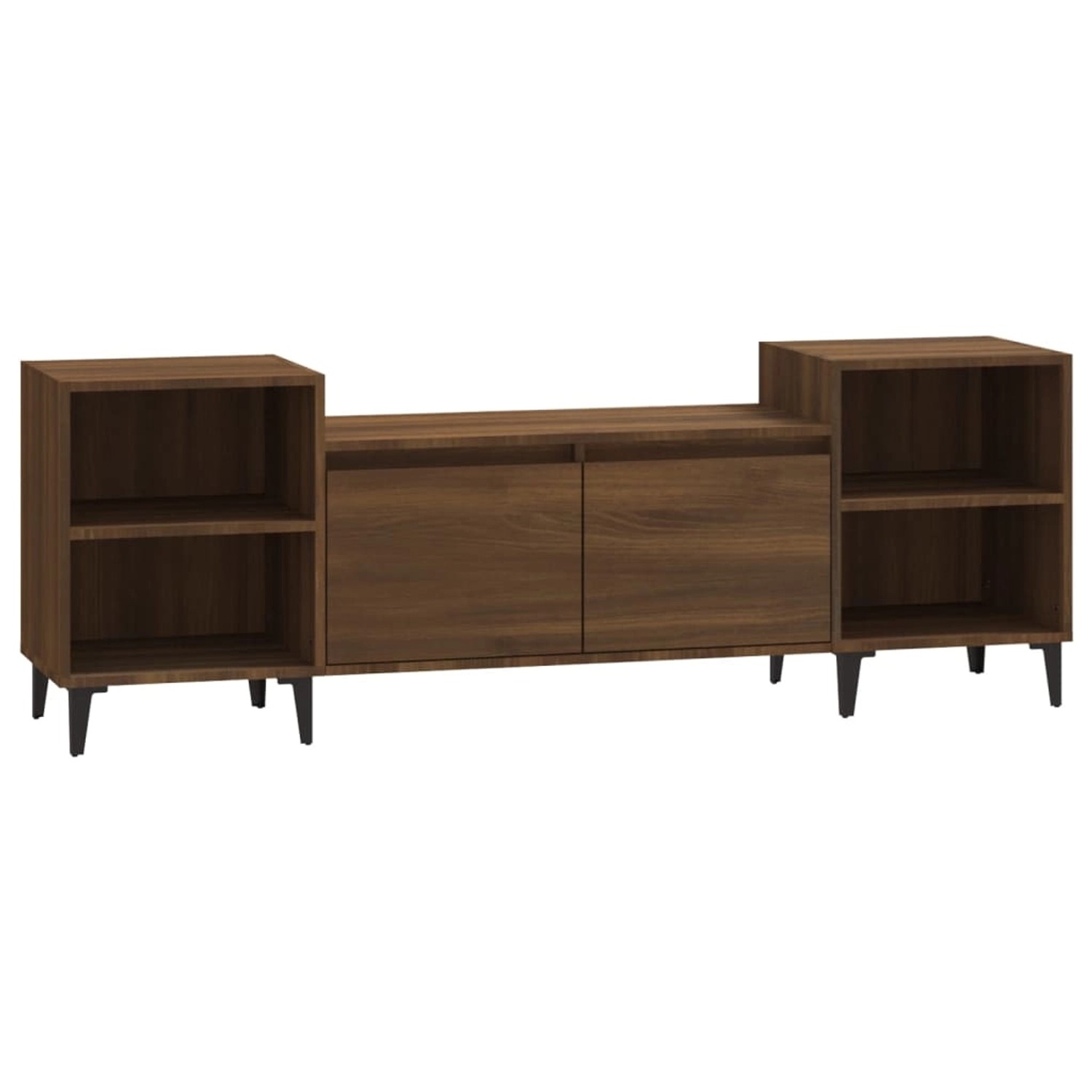 Vidaxl Tv-schrank Braun Eichen-optik 160x35x55 Cm Holzwerkstoff günstig online kaufen
