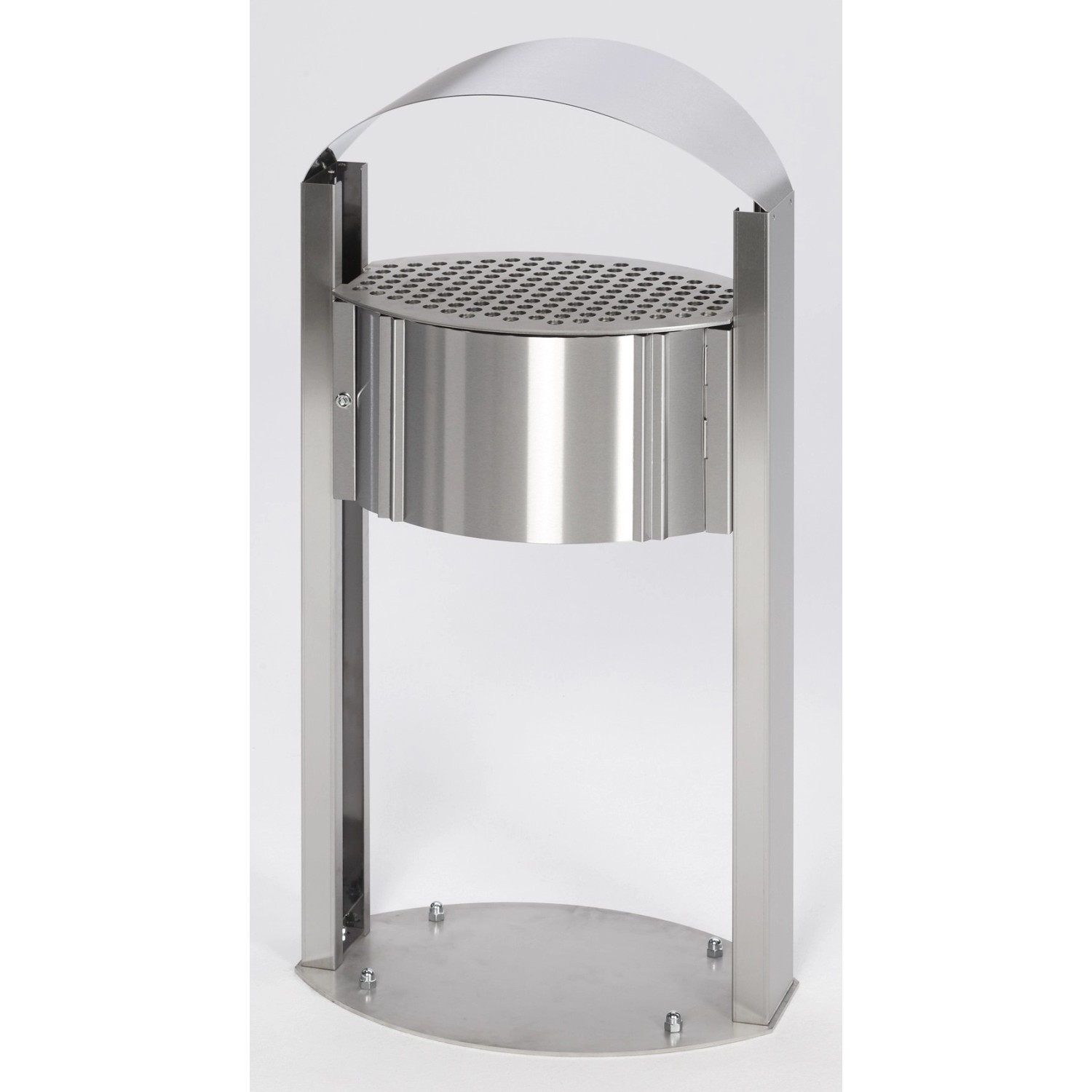 PROREGAL Robuster Standascher Mit Schutzdach Für Aussenbereich 15 Liter HxB günstig online kaufen