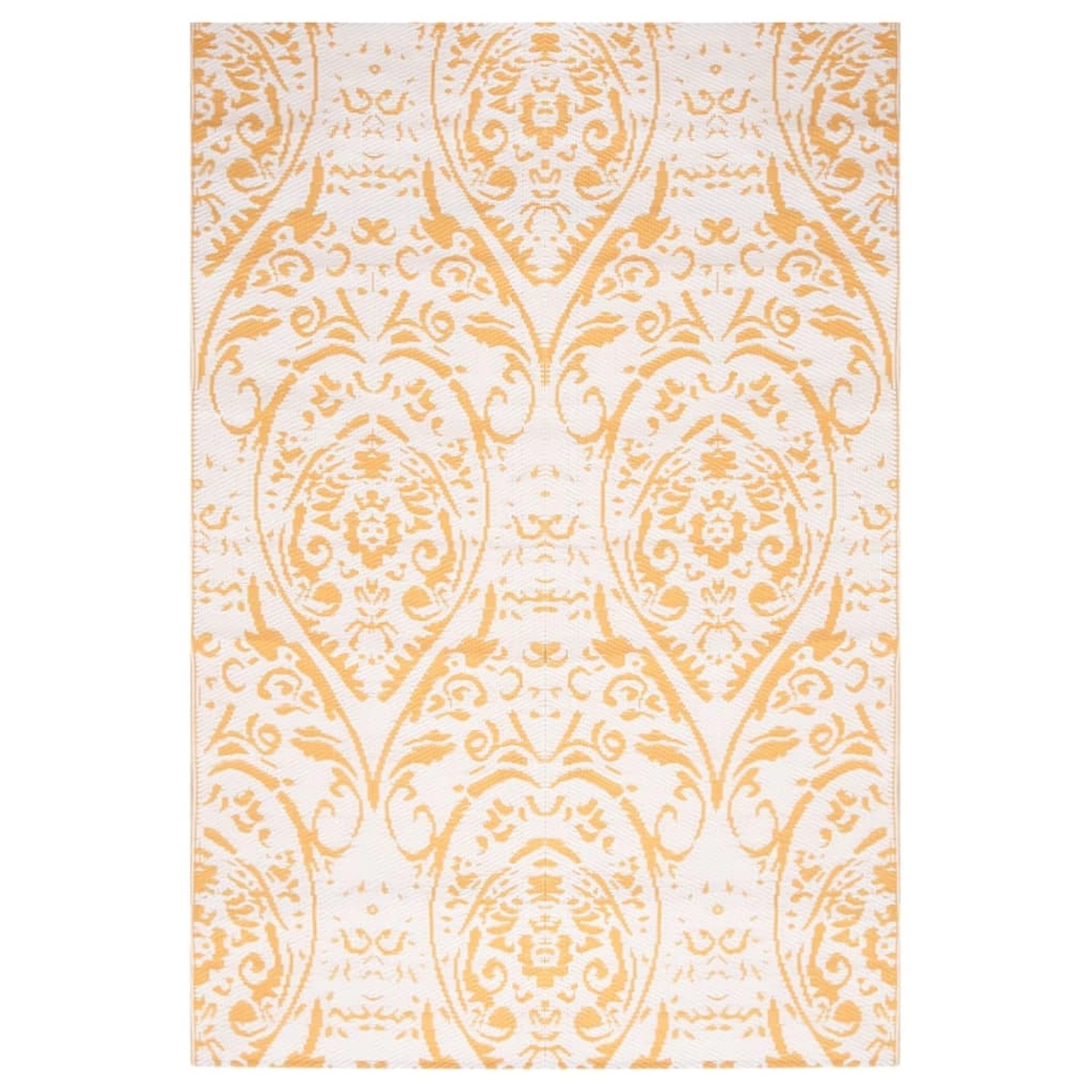 Vidaxl Outdoor-teppich Gelb 140x200 Cm Pp günstig online kaufen
