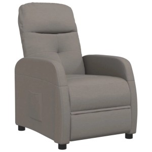 vidaXL Relaxsessel Taupe Stoff 289824