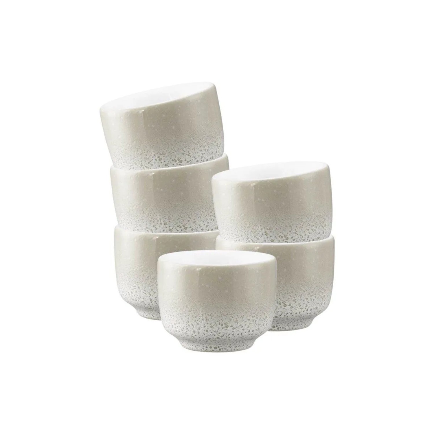 Seltmann Weiden Sento Home Espressotasse ohne Henkel 80 ml 6er Set Aura Cream