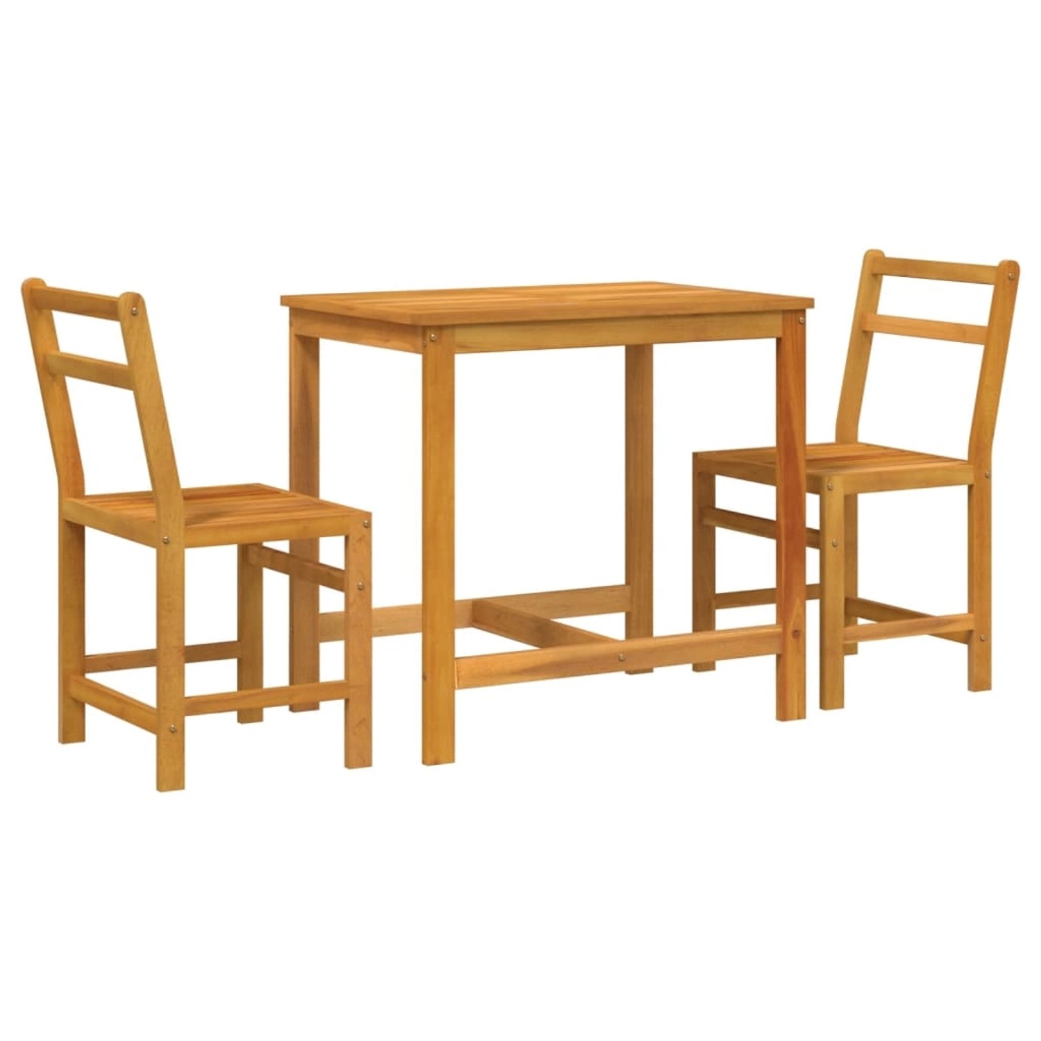 vidaXL 3-Tlg Balkonmöbel-Set Massivholz Akazie 365854 günstig online kaufen