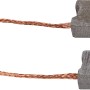 Ersatz-Kohlebürsten für CMI Winkelschleifer C-WIS-2000/230 F, 2er-Set.