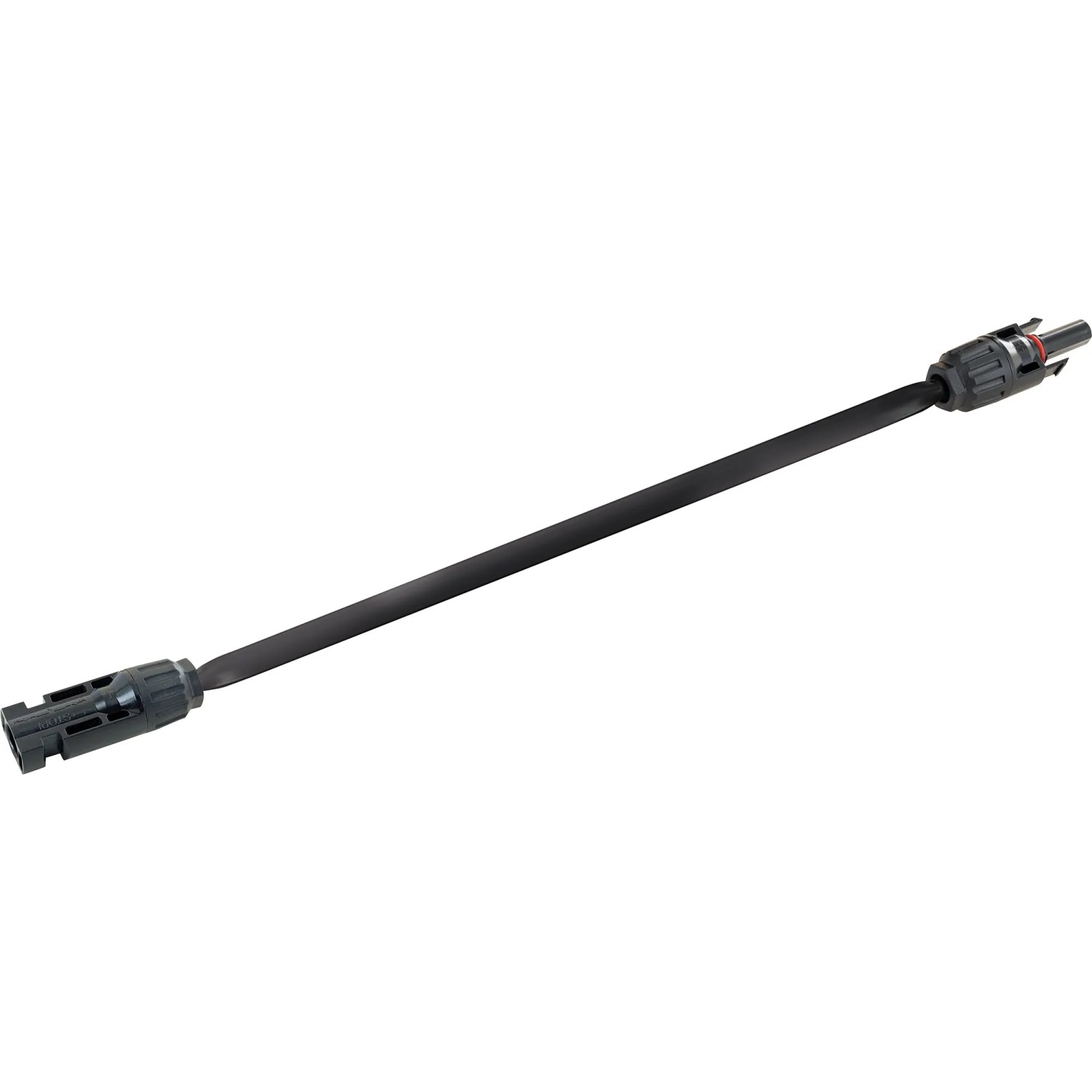 Schwaiger Solar-Flachkabeladapter, 30 cm, für PV-Module. Kabel mit Steckverbindern für Solaranlagen.