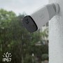 Eufy S221 Überwachungskamera im Regen, wetterfest, kabellos.