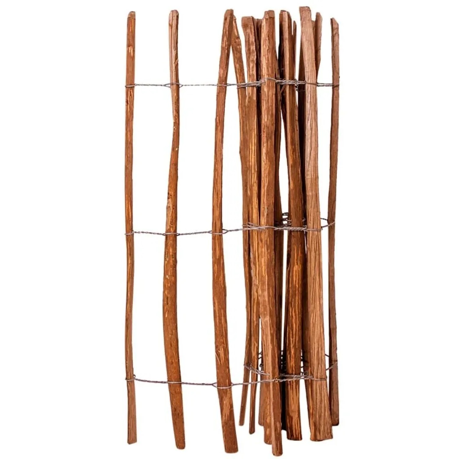 vidaXL Staketenzaun Haselnuss 120x250 cm 43142