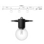 Philips Hue Festavia LED-Lichterkette Globe mit 20 Lampen und 14 m Länge.