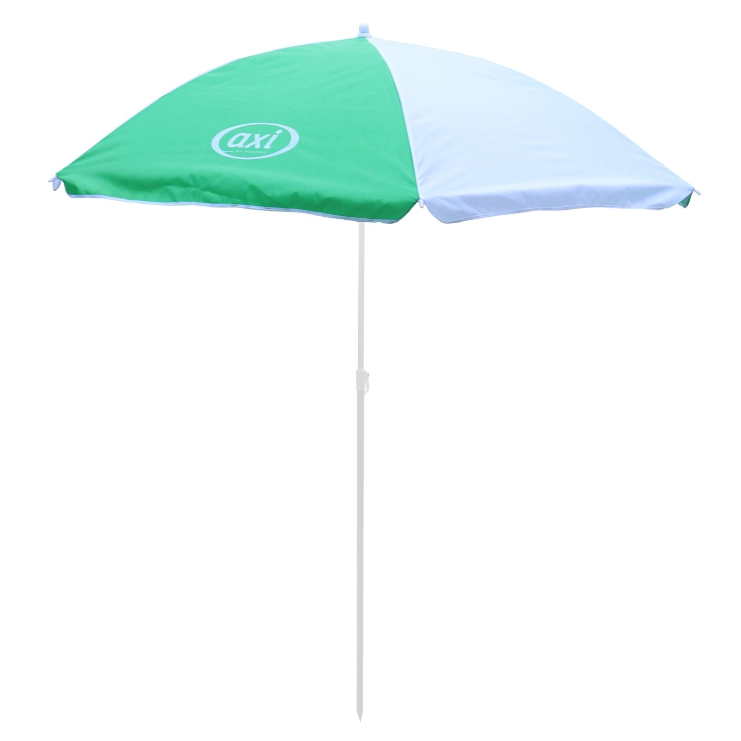 Axi Sonnenschirm  Ø 125 cm Grün Weiß