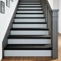 vidaXL Treppenstufen 4 Stk Dunkelbraun 100x30x2 cm Massivholz Eiche 3283022_2