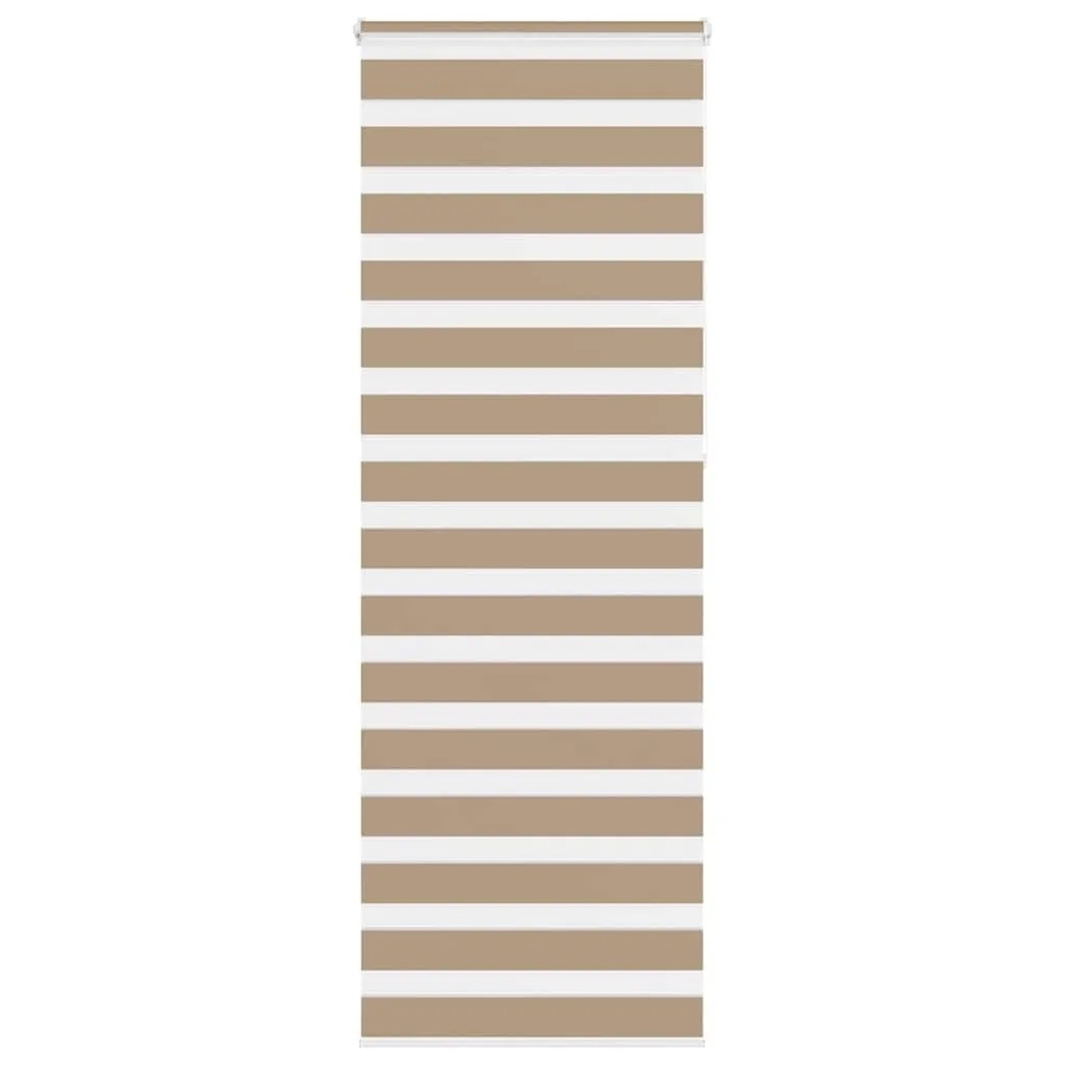 vidaXL Doppelrollo Sandbraun 90x230 cm Stoffbreite 85,9 cm Polyester 401459 günstig online kaufen