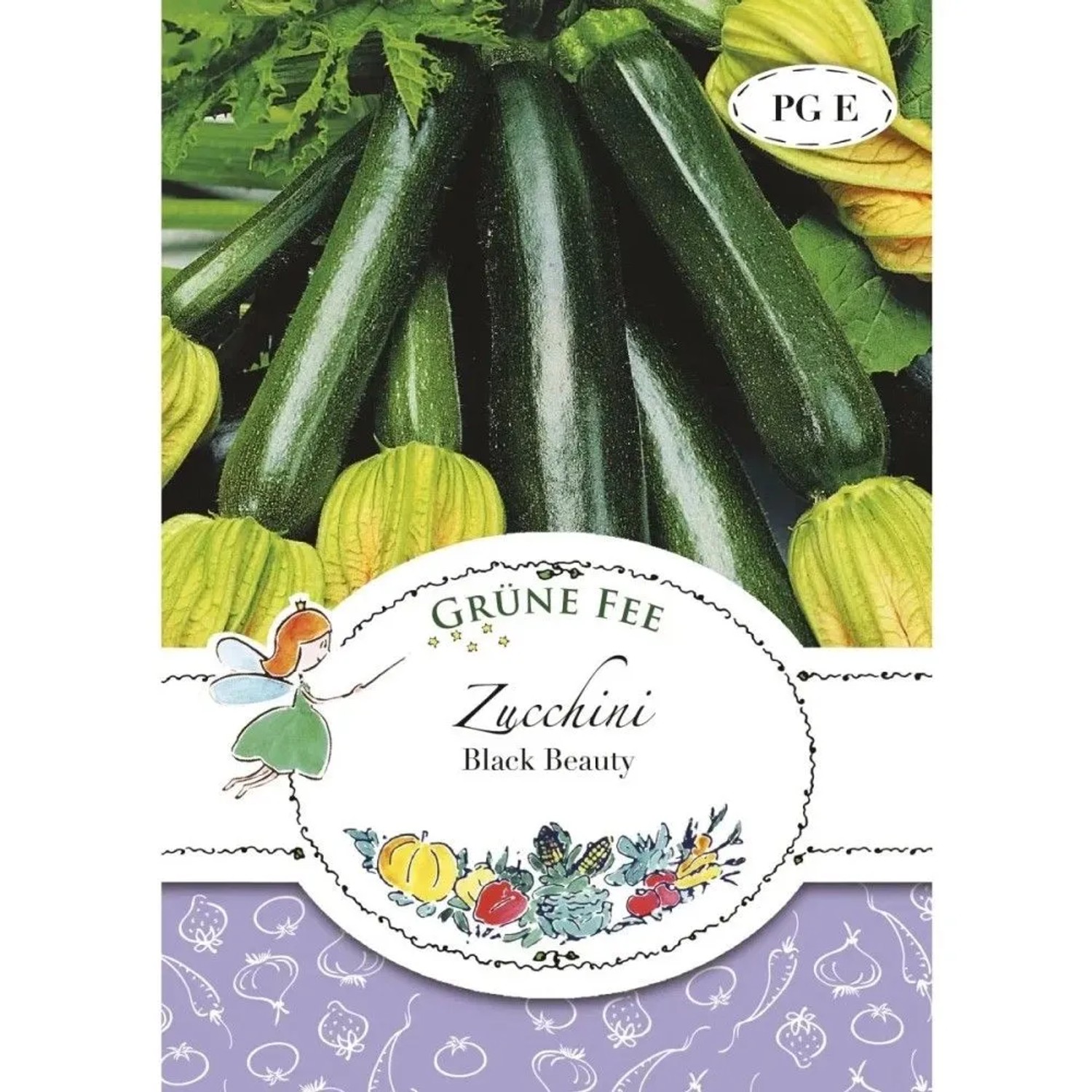 Grüne Fee Zucchini Black Beauty Saatgut
