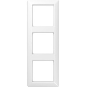 Jung Abdeckrahmen 3-fach AS500 Alpinweiß für Schalter und Steckdosen.