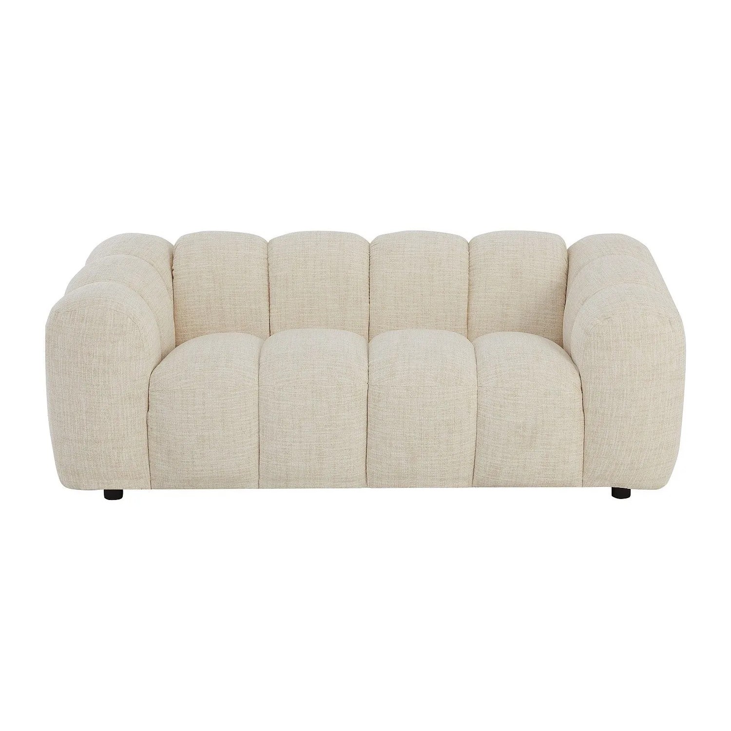 Vente-unique Sofa Ohne Schlafmöglichkeit Nelimar Beige 189 cm