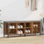 vidaXL Schuhschrank Altholz 131 x 35 x 50 cm Verbundholz und Eisen 881310_2