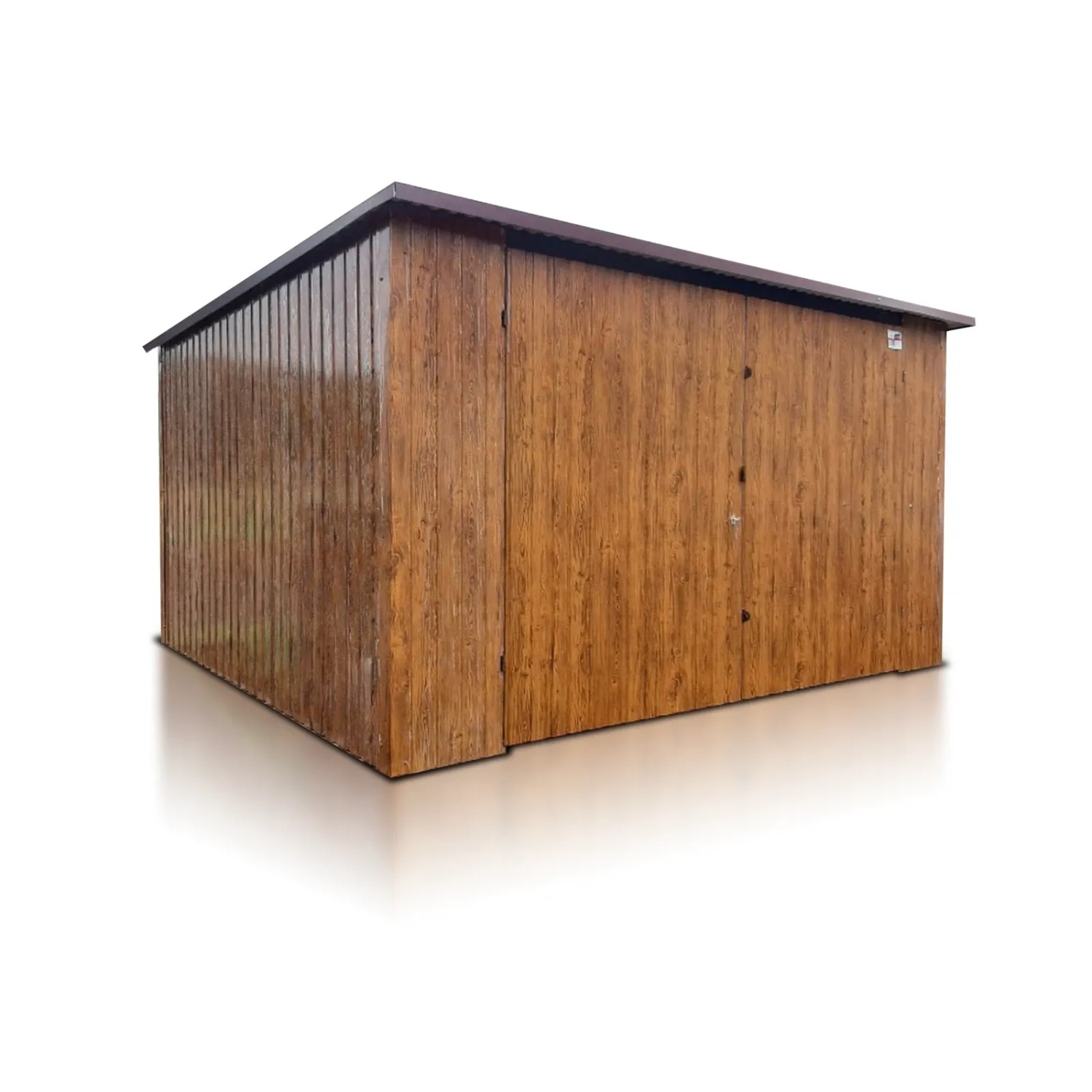 Liderstal Einzelgarage Basic aus Blech 400 x 300 cm Moderne