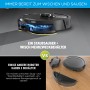 Shark Saug- und Wischroboter Matrix Plus 2-in-1 mit Mehrzweckbehälter im Vergleich zu Robotern mit 2 Behältern.