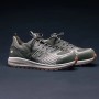 New Balance Speedware Sicherheitsschuhe, olive-weiß, S1 P, Größe 40. Arbeitsschuhe mit Zehenkappe und rutschfester Sohle.