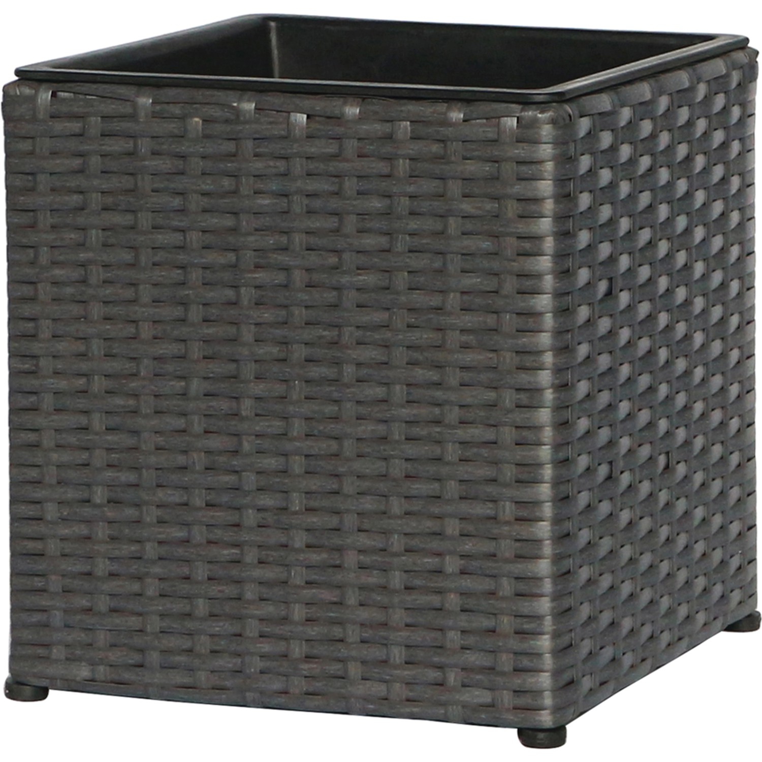 Übertopf PE Weide 28 cm x 25 cm x 25 cm Quadratisch günstig online kaufen