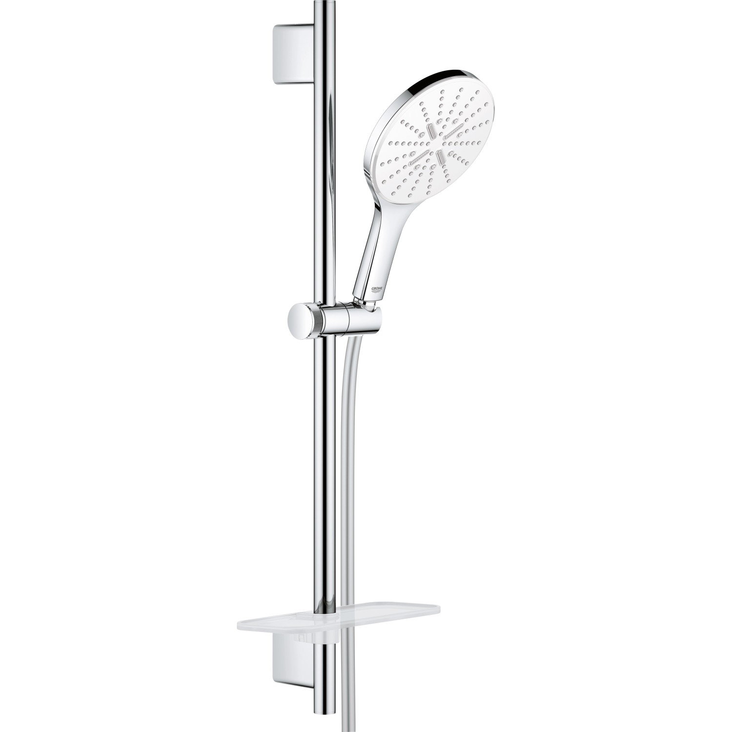 Grohe QuickFix Duschstangenset Vitalio SmartActive 150 3-Strahlarten Chrom