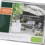 Siena Garden Adapter für Bodenständer (64-113 mm) im Karton, passend für Ampelschirme.