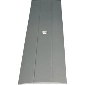 Gelochtes Übergangsprofil, 35x5x1000 mm, silber, für Laminat & Parkett. Aluminium, zur Schraubmontage.