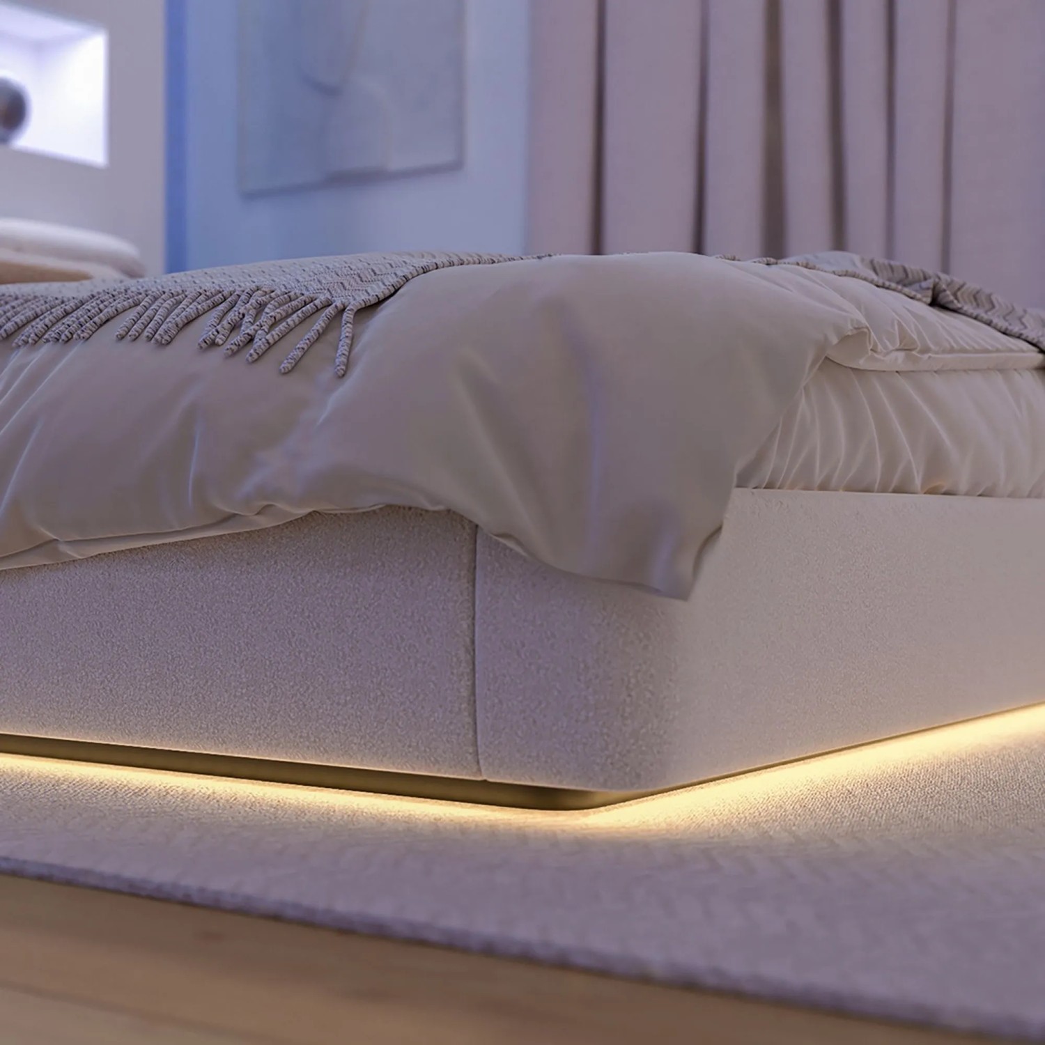 Philips Hue L-Verbinder Flux, 4er-Set, für LED-Streifen, weiße Eckverbinder für flexible Lichtgestaltung.
