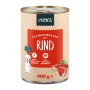 Primox Hunde-Nassfutter Fleischmecker mit Rind, 400g Dose. Getreidefrei, 70% Fleischanteil.