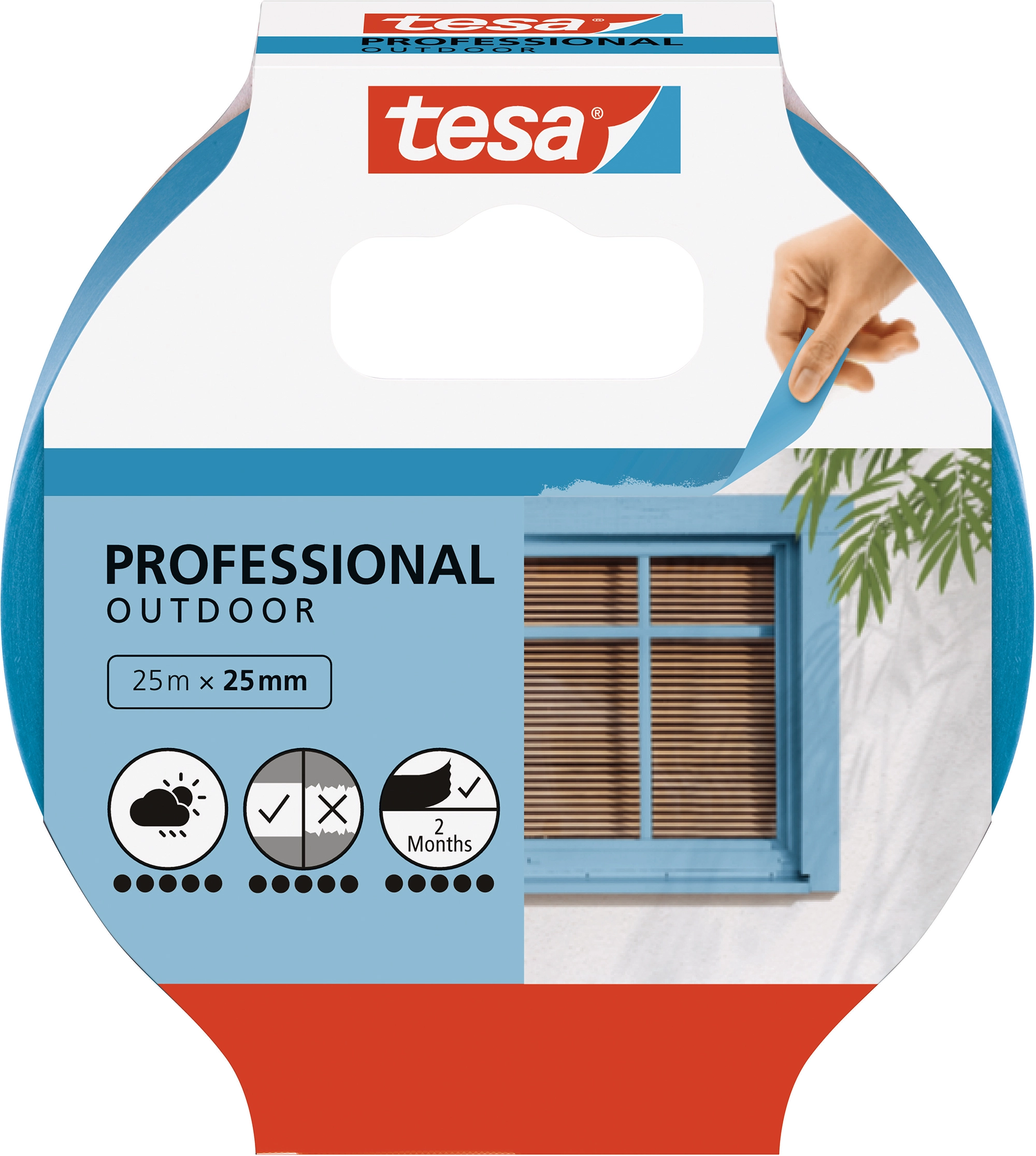Tesa Malerband Professional Outdoor 25 m x 25 mm kaufen bei OBI