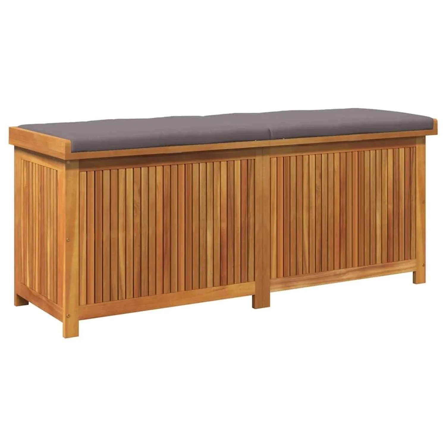 vidaXL Outdoor-Kissenbox 150x50x60,5 cm Massivholz Akazie 4106480